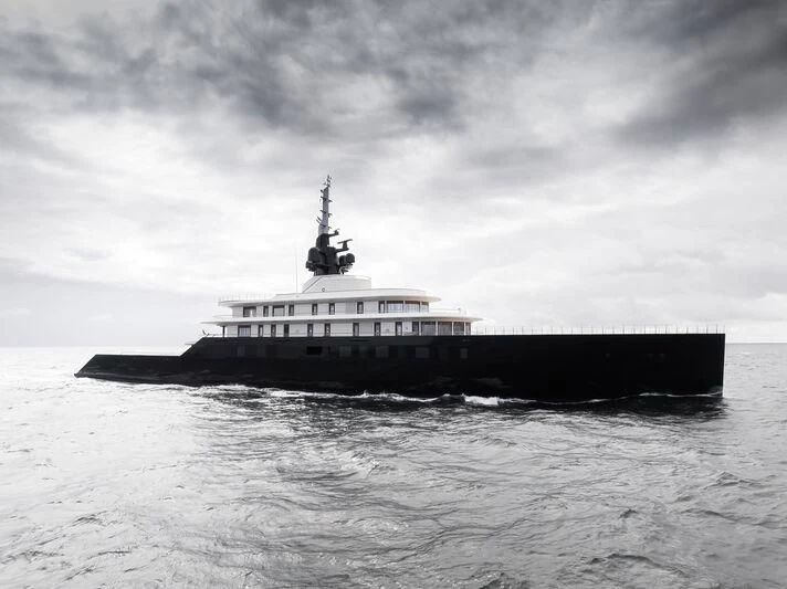 a boat in the water aboard LIVA Yacht for Sale