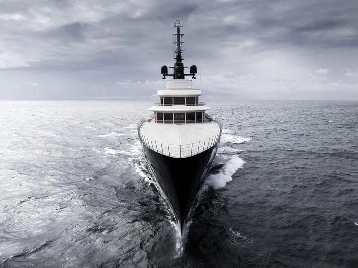 a boat in the water aboard LIVA Yacht for Sale