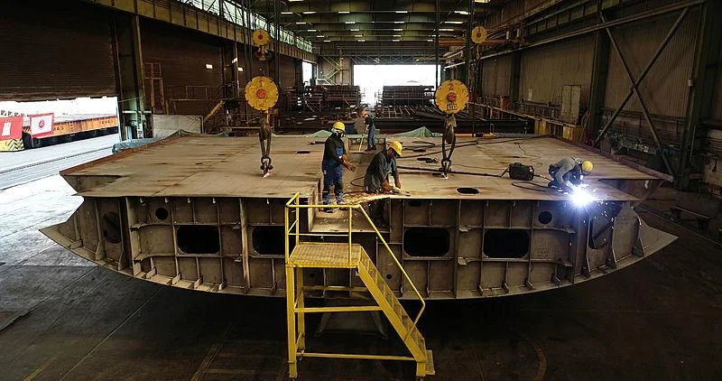 a machine on the floor aboard LIVA Yacht for Sale