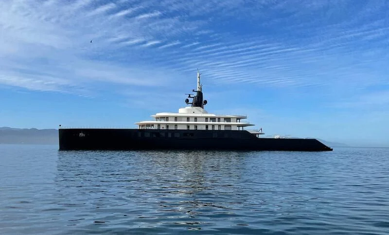 a boat in the water aboard LIVA Yacht for Sale
