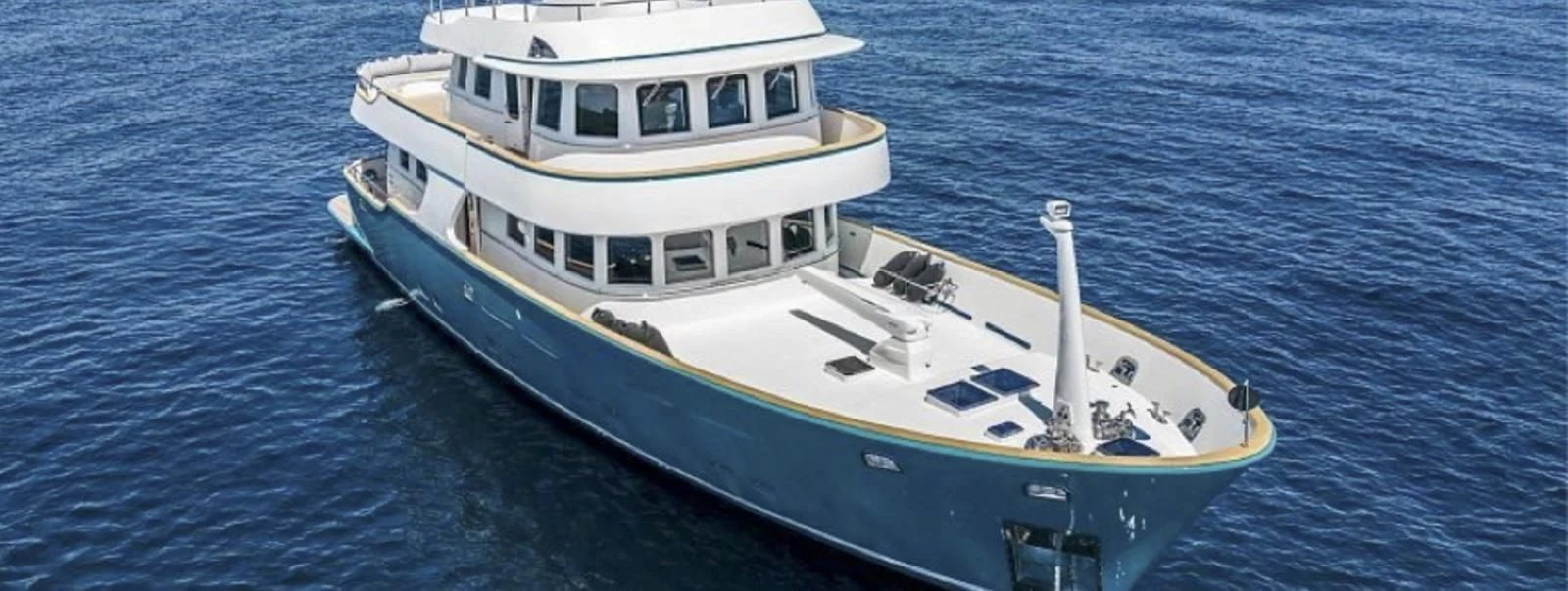 a boat on the water aboard T9 Yacht for Sale