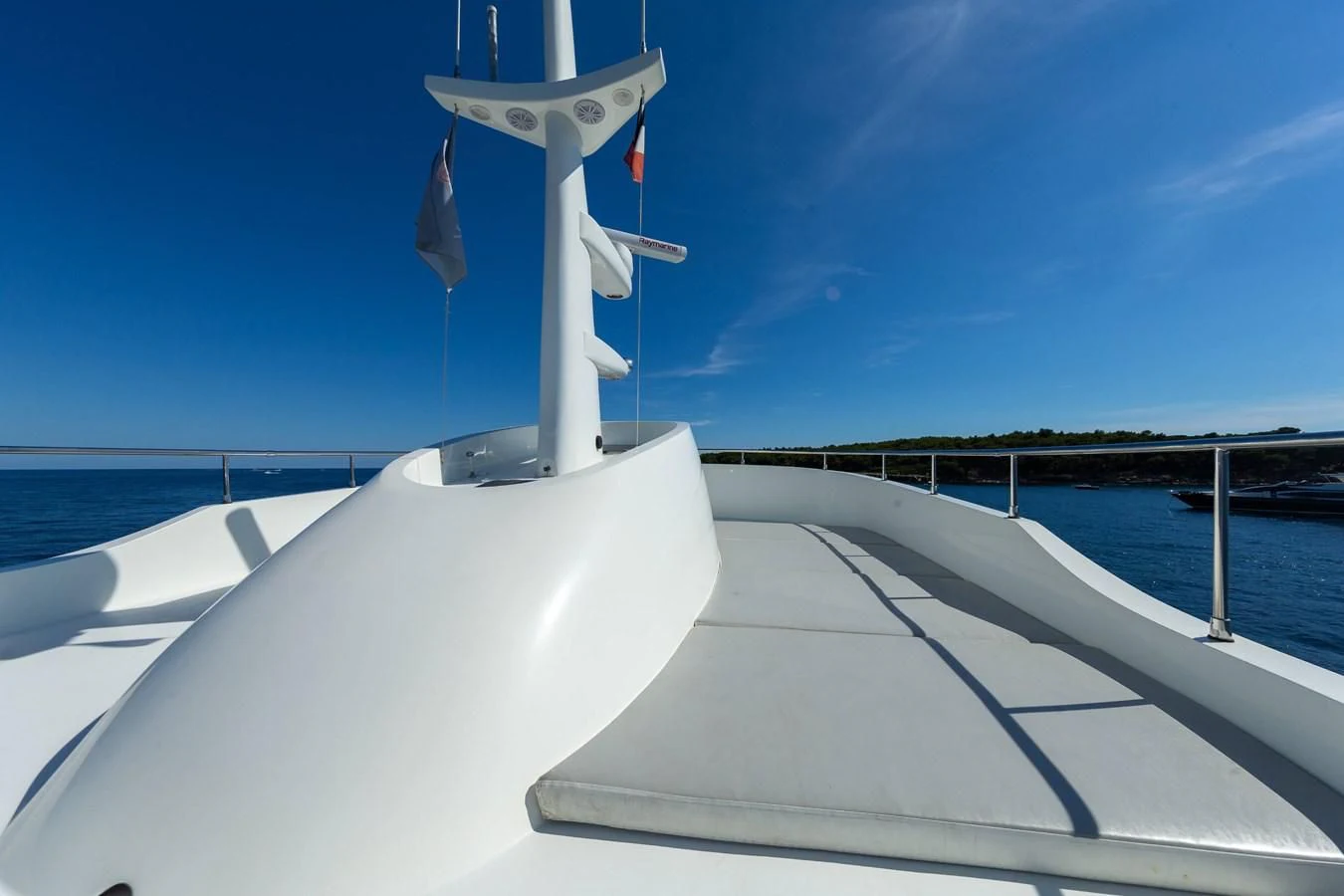 a boat on the water aboard T9 Yacht for Sale
