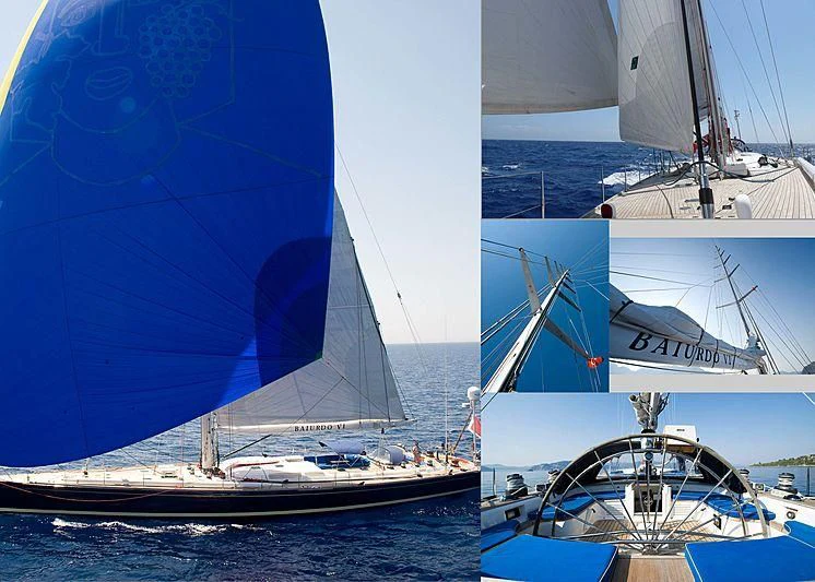 a group of sailboats in the water aboard BAIURDO VI Yacht for Sale