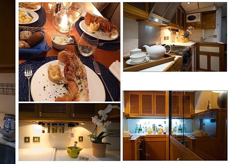application aboard BAIURDO VI Yacht for Sale