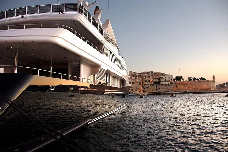 a boat on the water aboard SAMAR Yacht for Sale