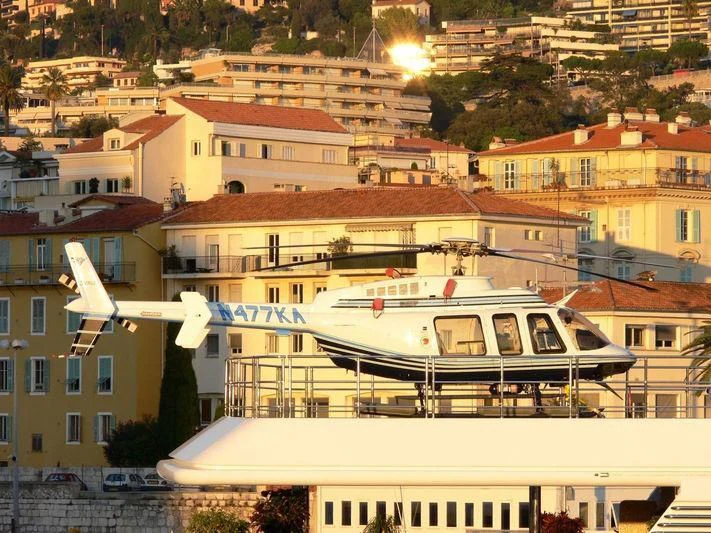 a white yacht in the water aboard SAMAR Yacht for Sale