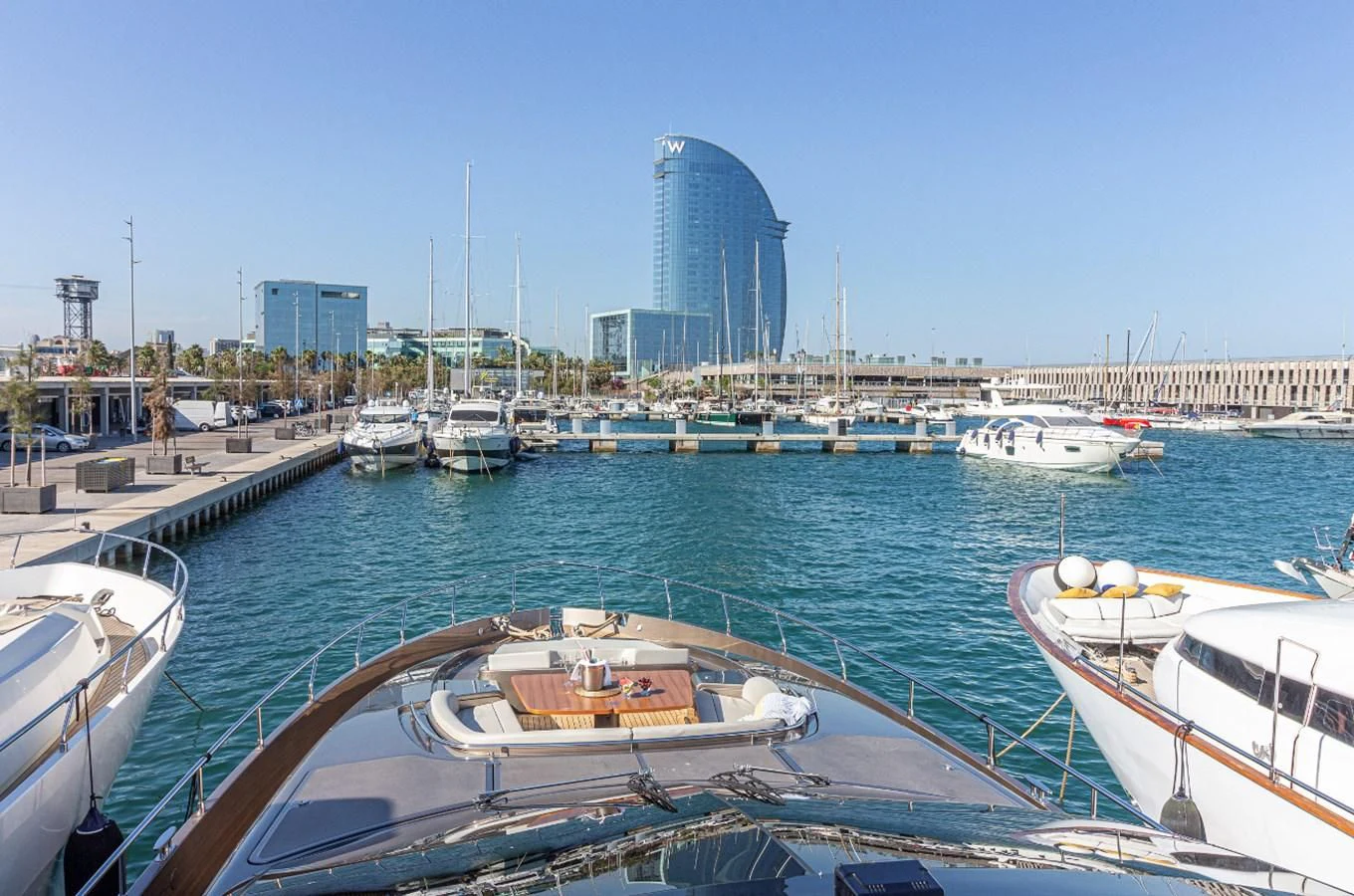 a boat in the water aboard DONNA SANTA Yacht for Sale