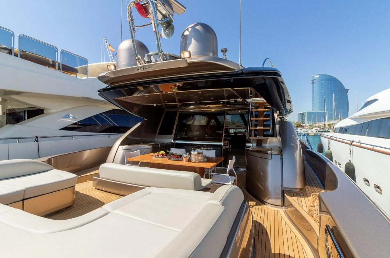 a boat on the water aboard DONNA SANTA Yacht for Sale