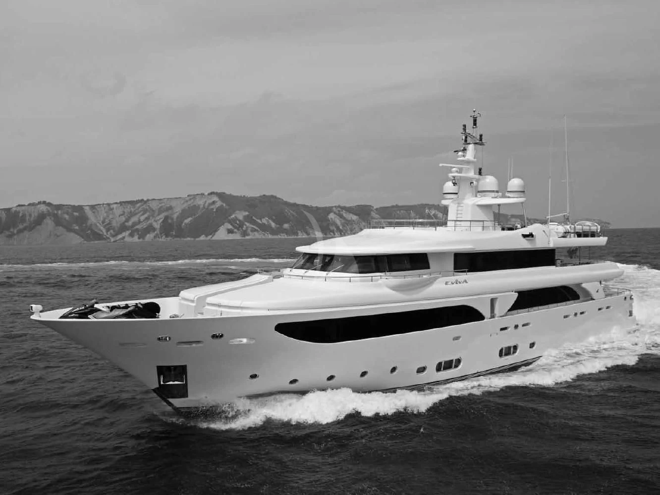 a boat on the water aboard O'LION Yacht for Sale