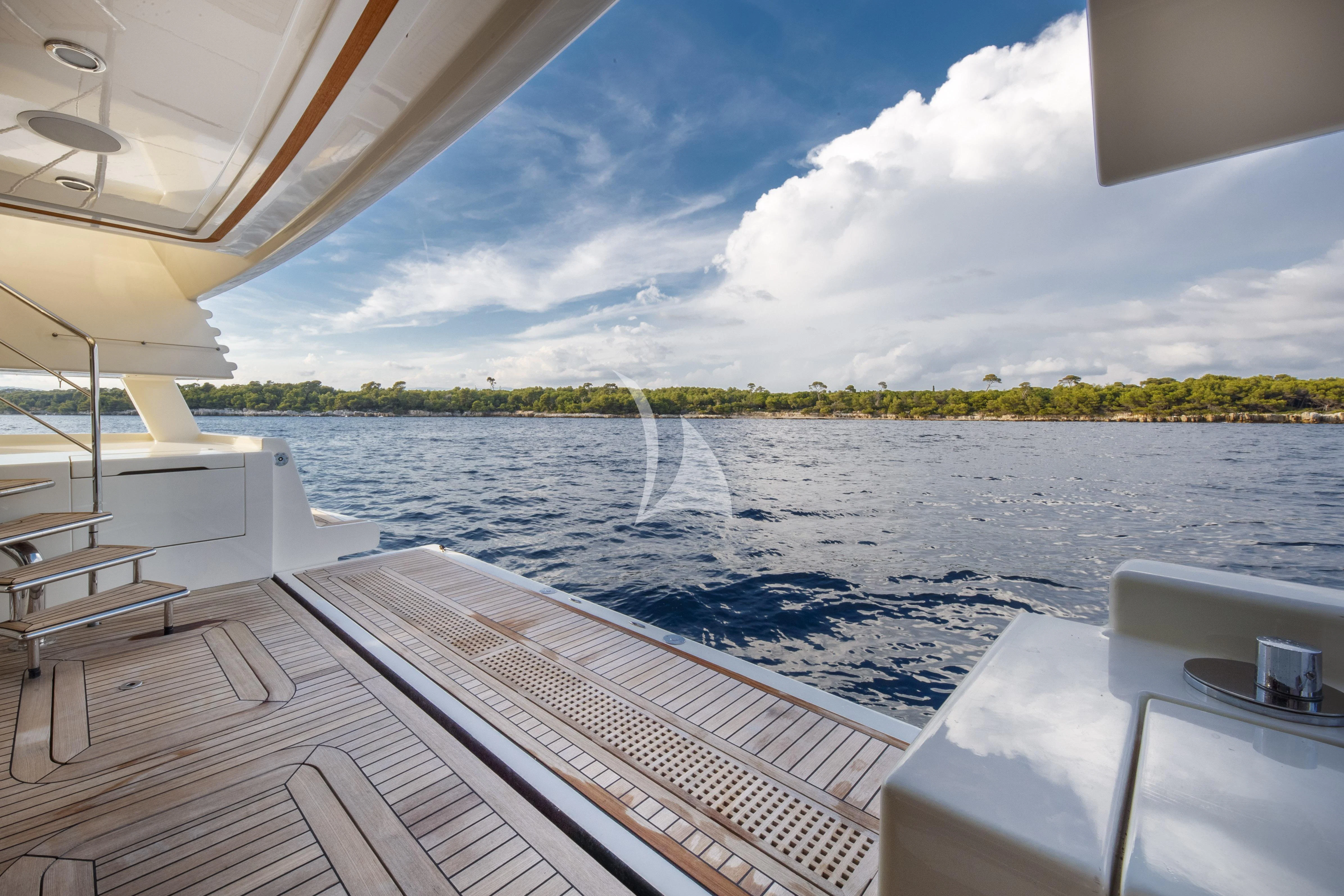 a boat on the water aboard O'LION Yacht for Sale