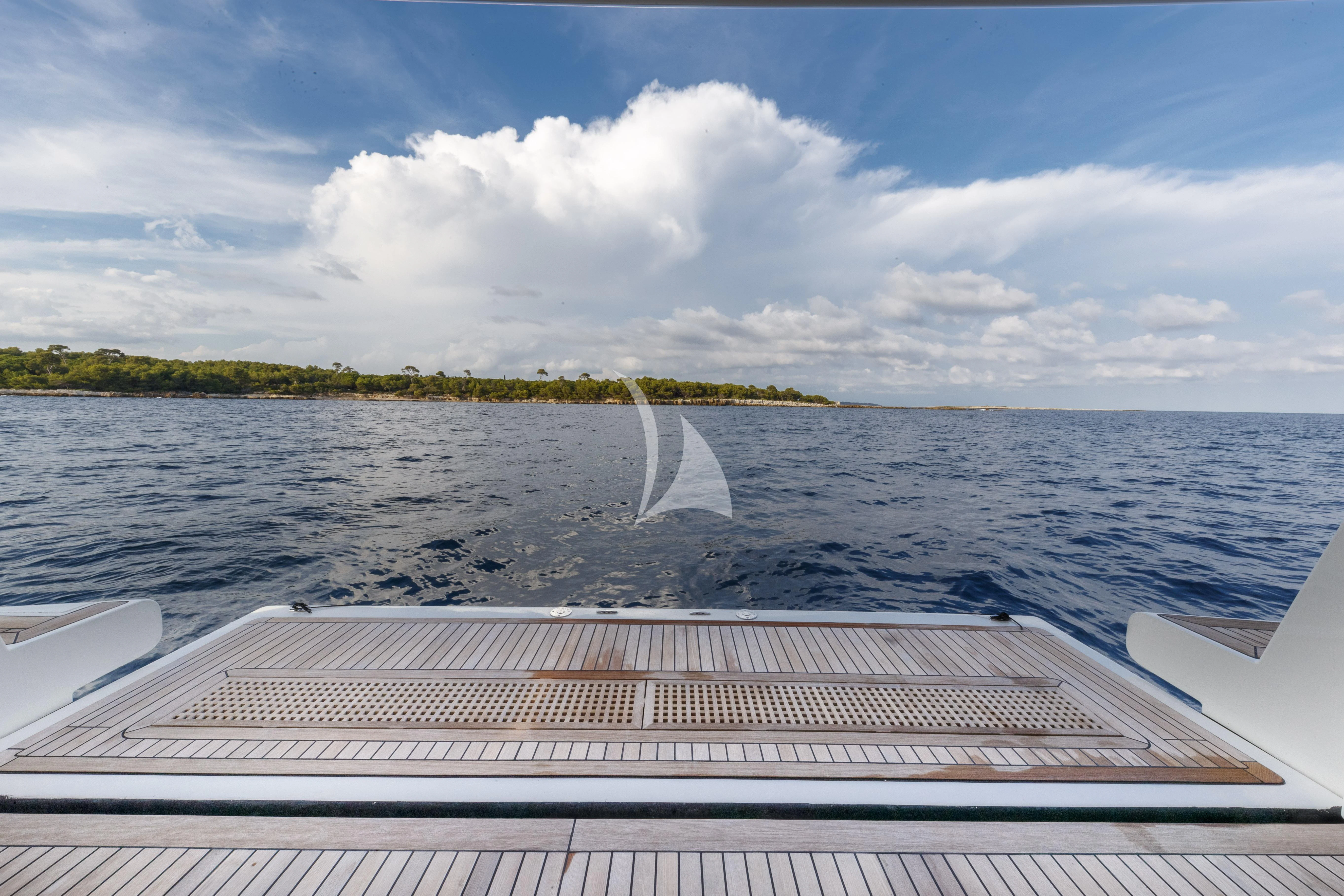 a boat on the water aboard O'LION Yacht for Sale