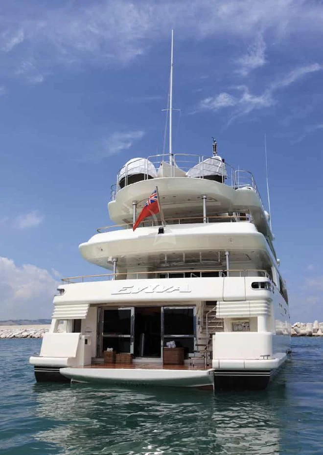 a boat on the water aboard O'LION Yacht for Sale
