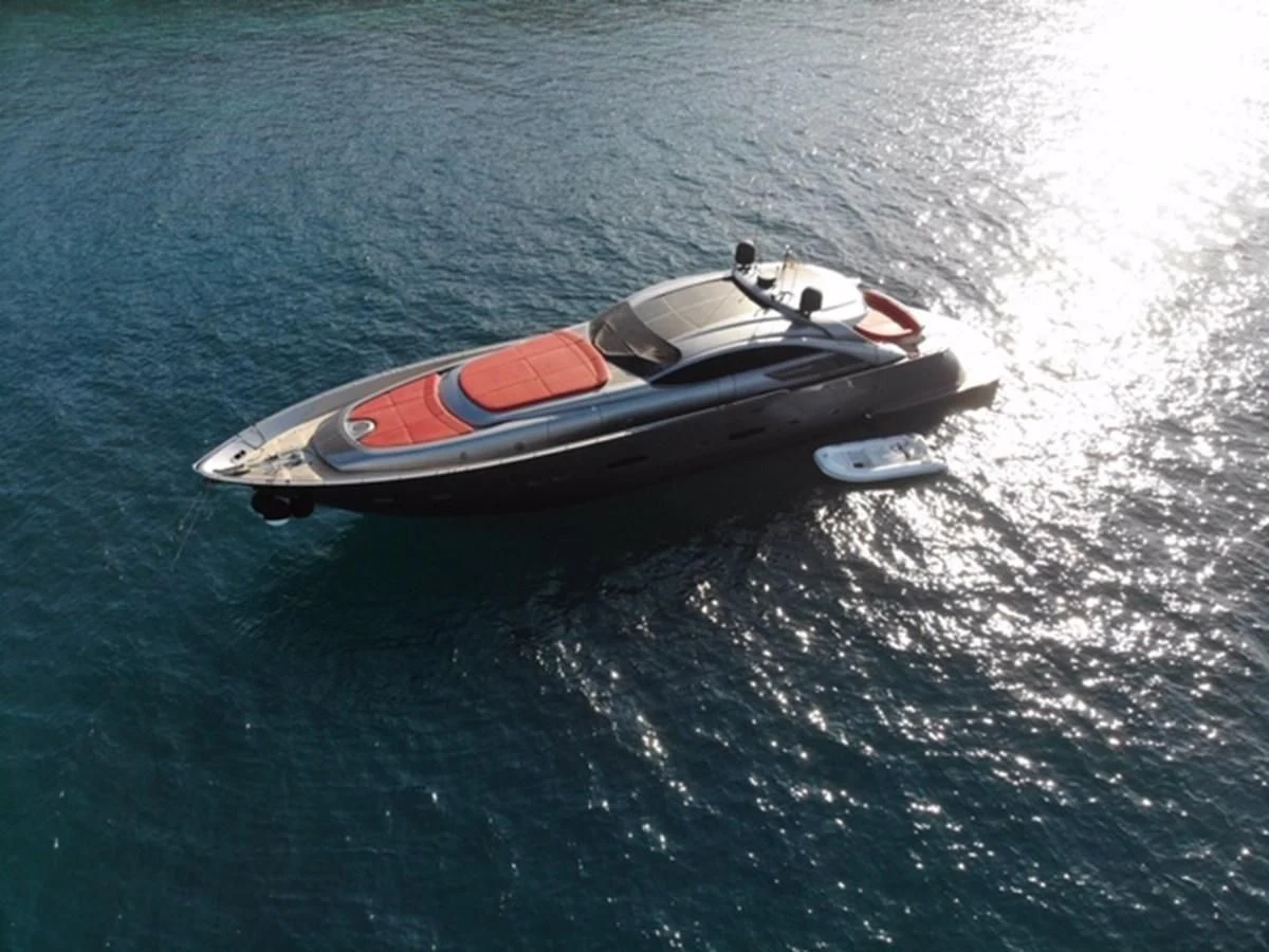 a space ship in the water aboard CHAKLOO Yacht for Sale