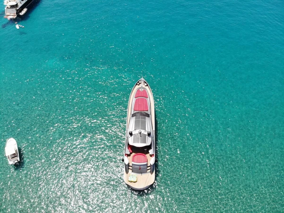 a boat in the water aboard CHAKLOO Yacht for Sale
