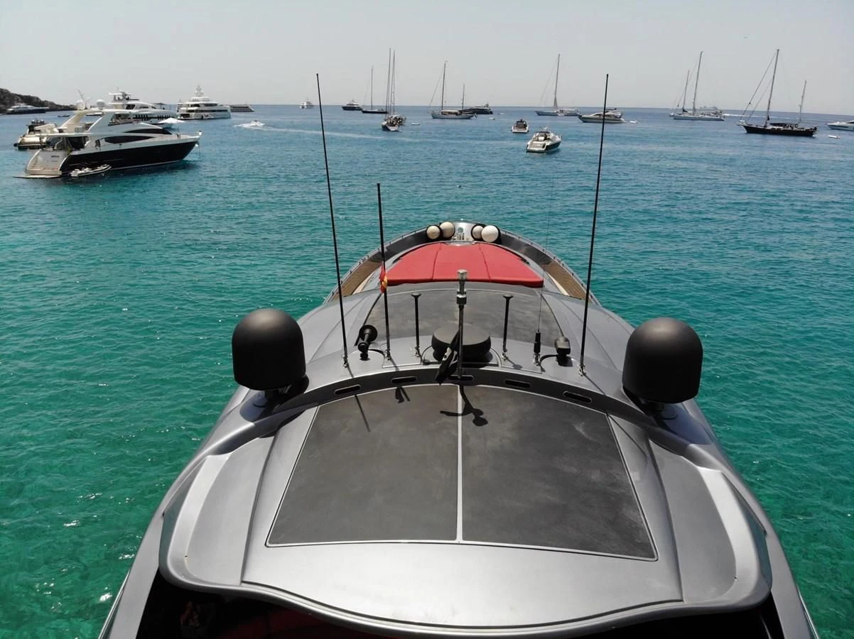 a boat in the water aboard CHAKLOO Yacht for Sale