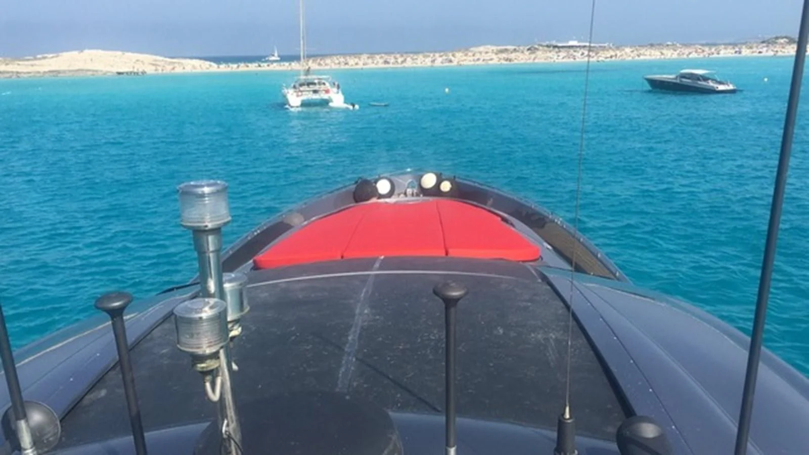 a boat on the water aboard CHAKLOO Yacht for Sale