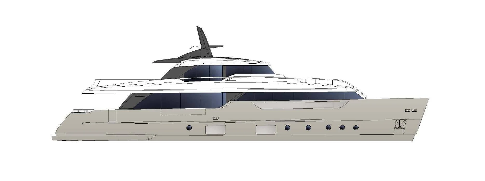 diagram aboard DON'T TELL MOM Yacht for Sale