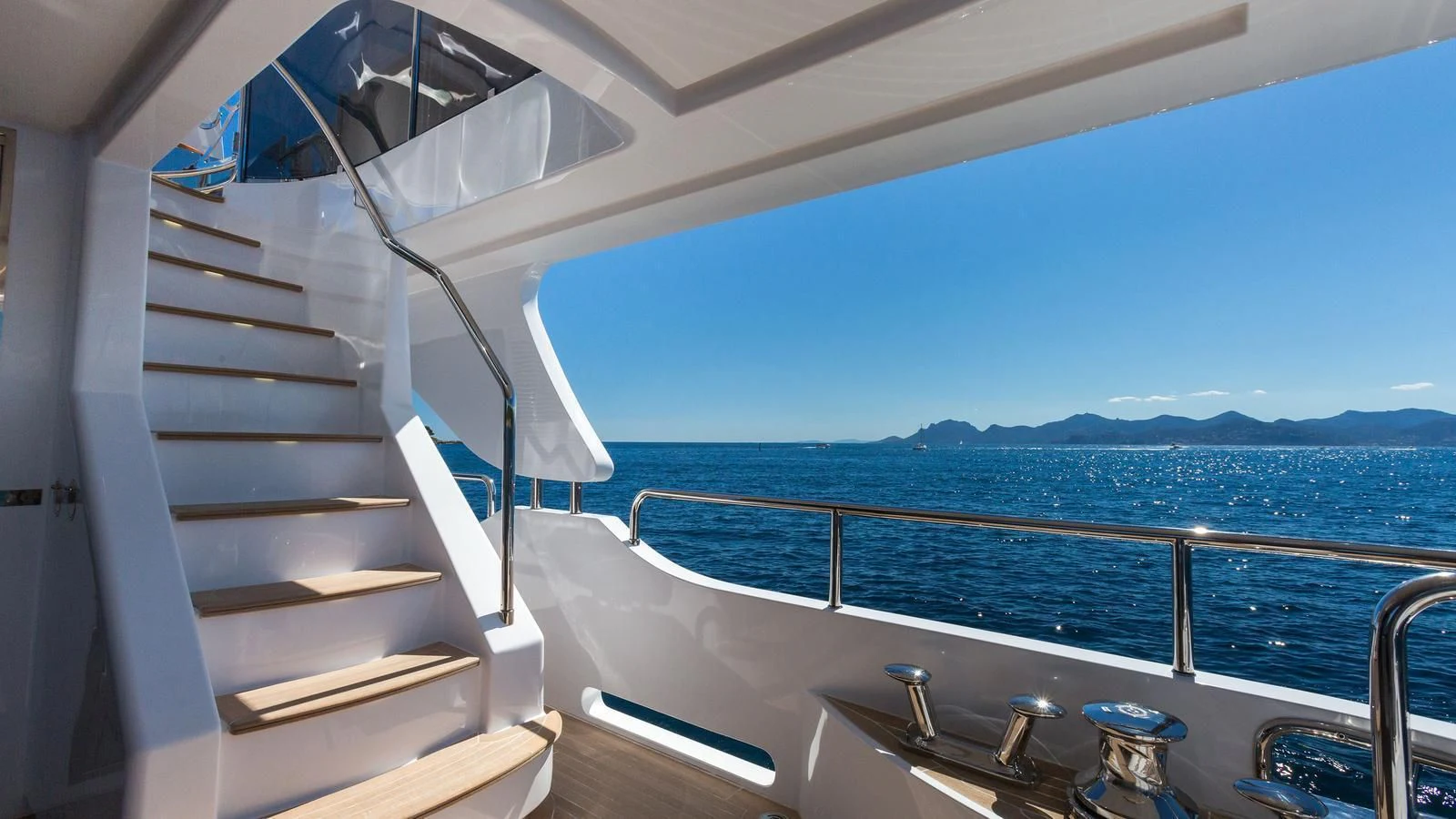a boat on the water aboard GALA Yacht for Sale