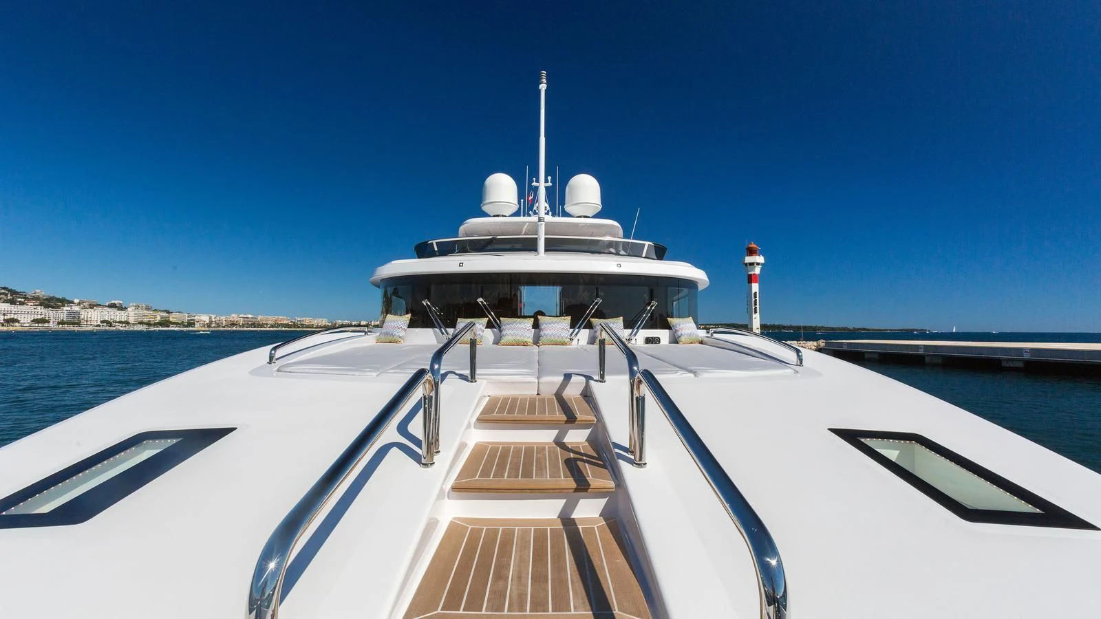 a boat on the water aboard GALA Yacht for Sale