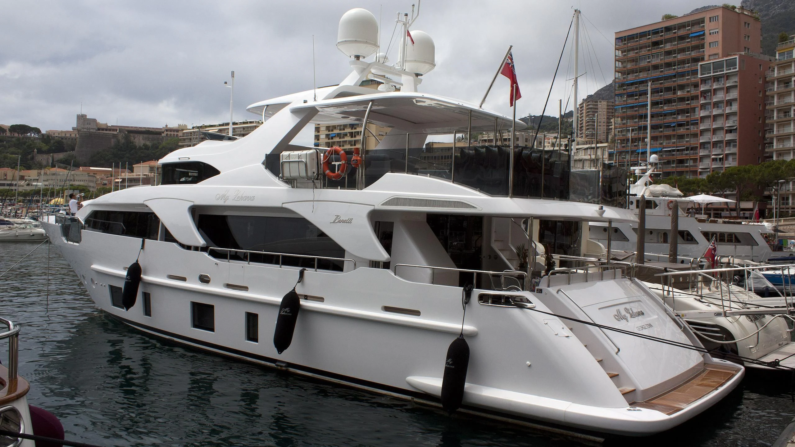 a boat in the water aboard GALA Yacht for Sale