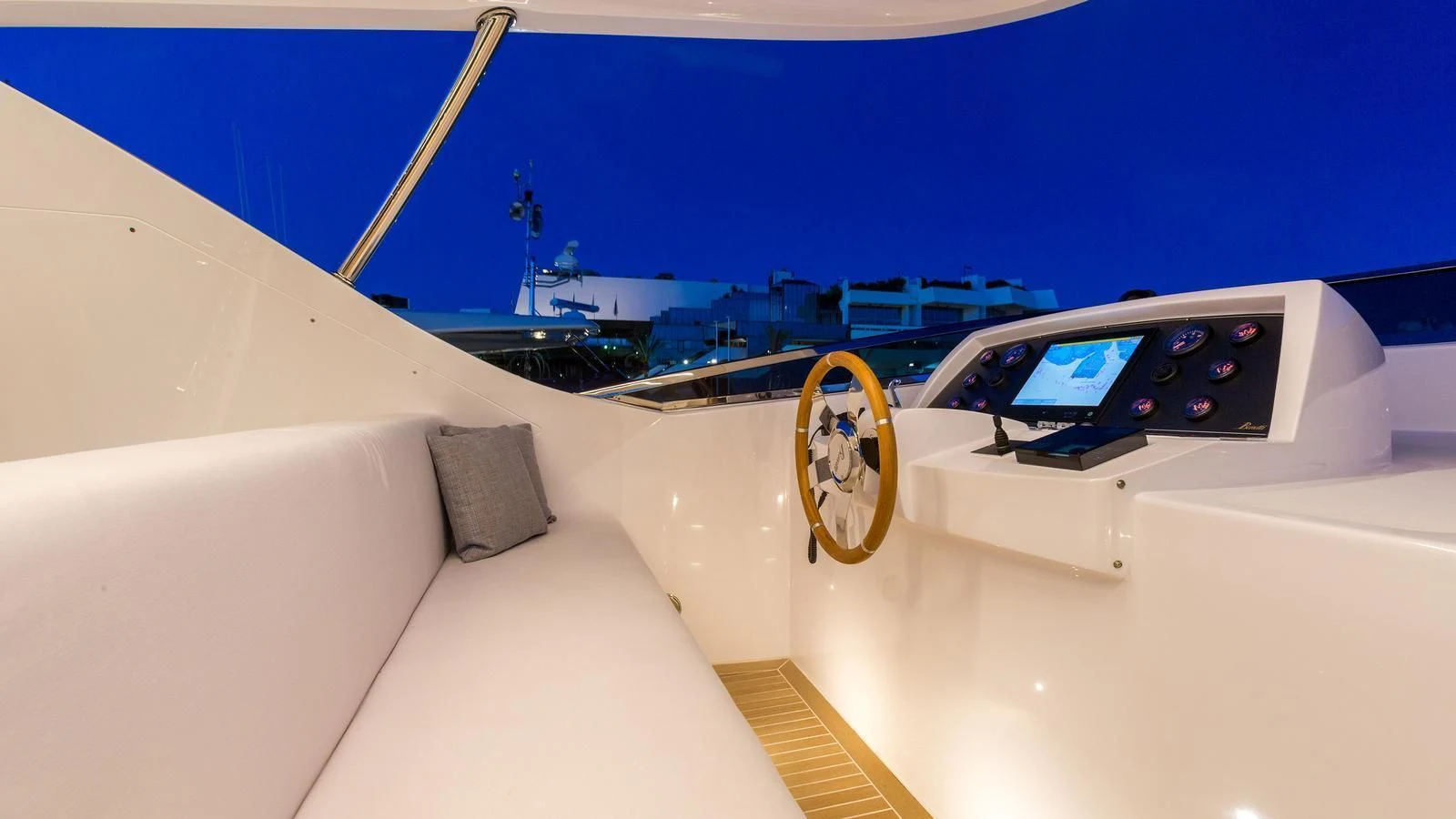 a boat on the water aboard GALA Yacht for Sale