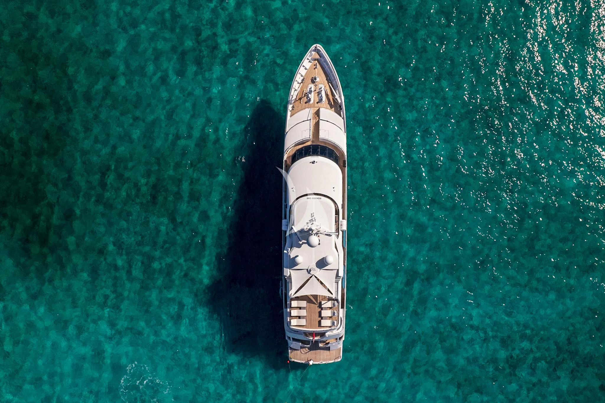 a rocket in the air aboard NEVER ENOUGH Yacht for Charter