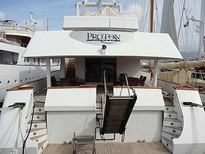 a boat on the water aboard LUIS LIMA Yacht for Sale
