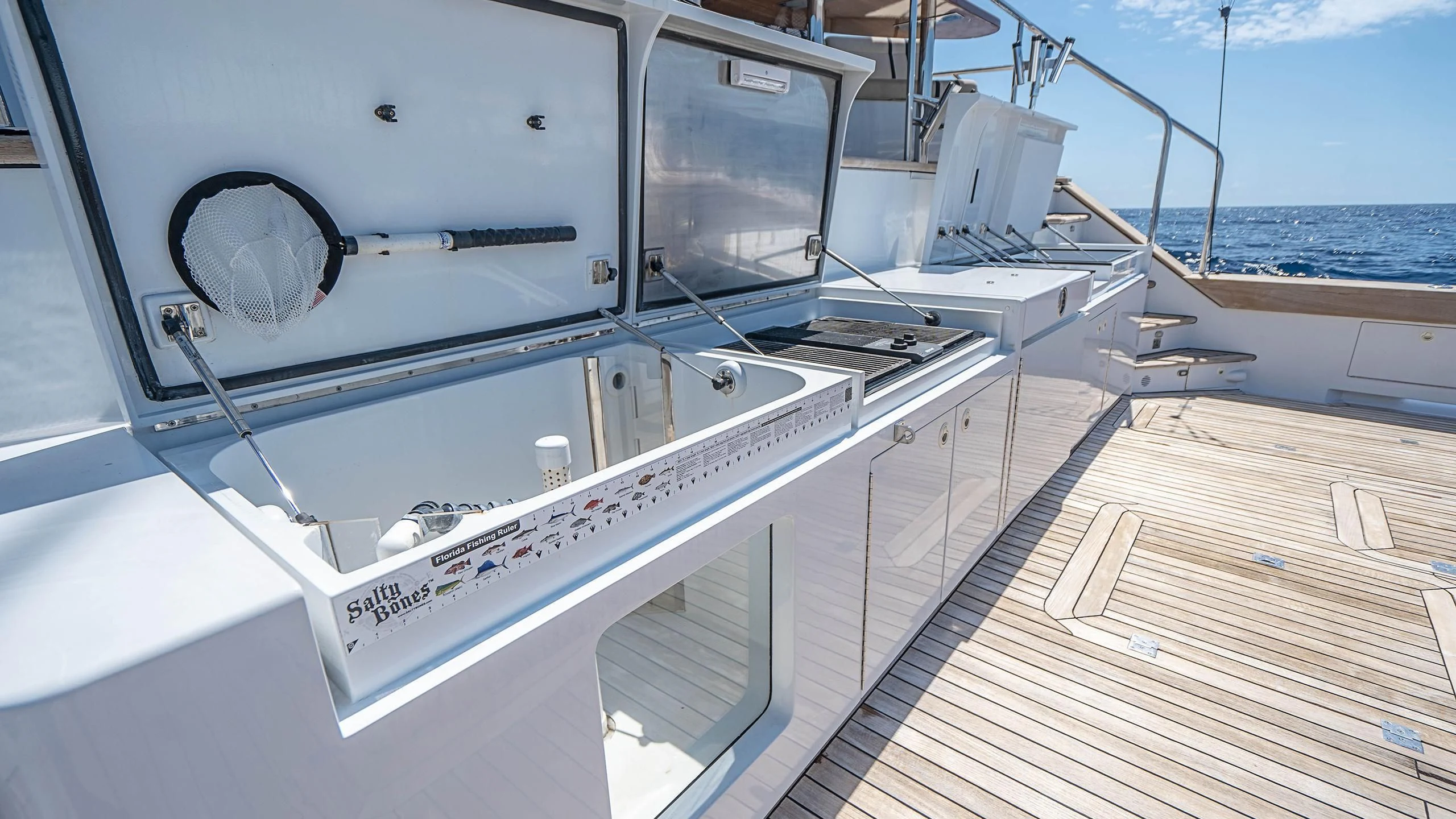 a boat on the water aboard GRAND LEGACY Yacht for Sale