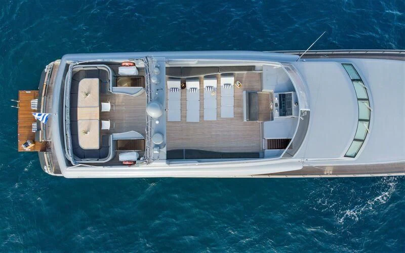 a boat on the water aboard SATORI Yacht for Sale