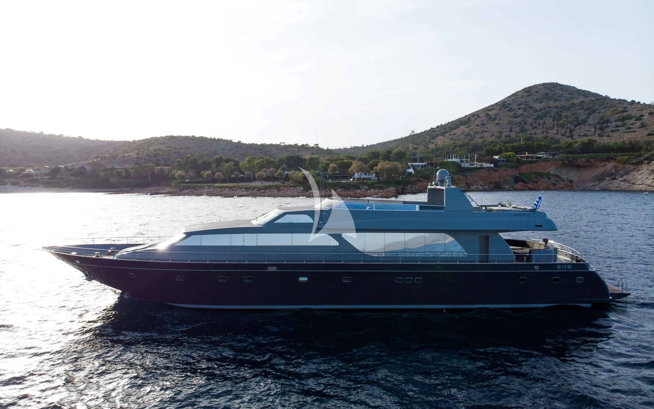 a boat on the water aboard SATORI Yacht for Sale