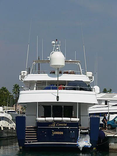 a boat in the water aboard MAGIX Yacht for Sale