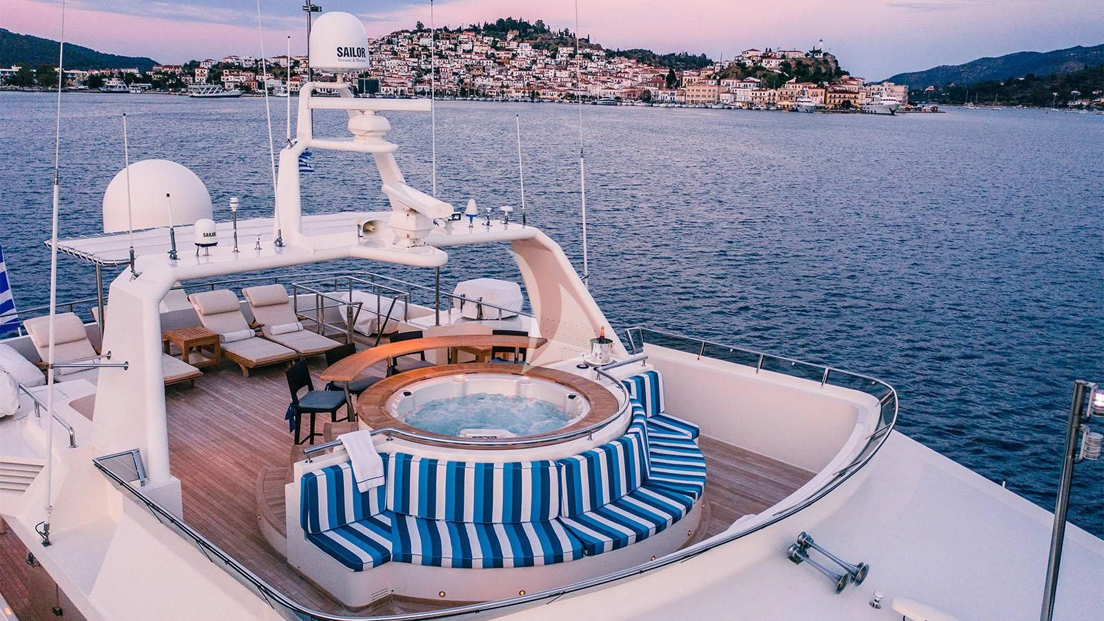 a boat on the water aboard MAGIX Yacht for Sale