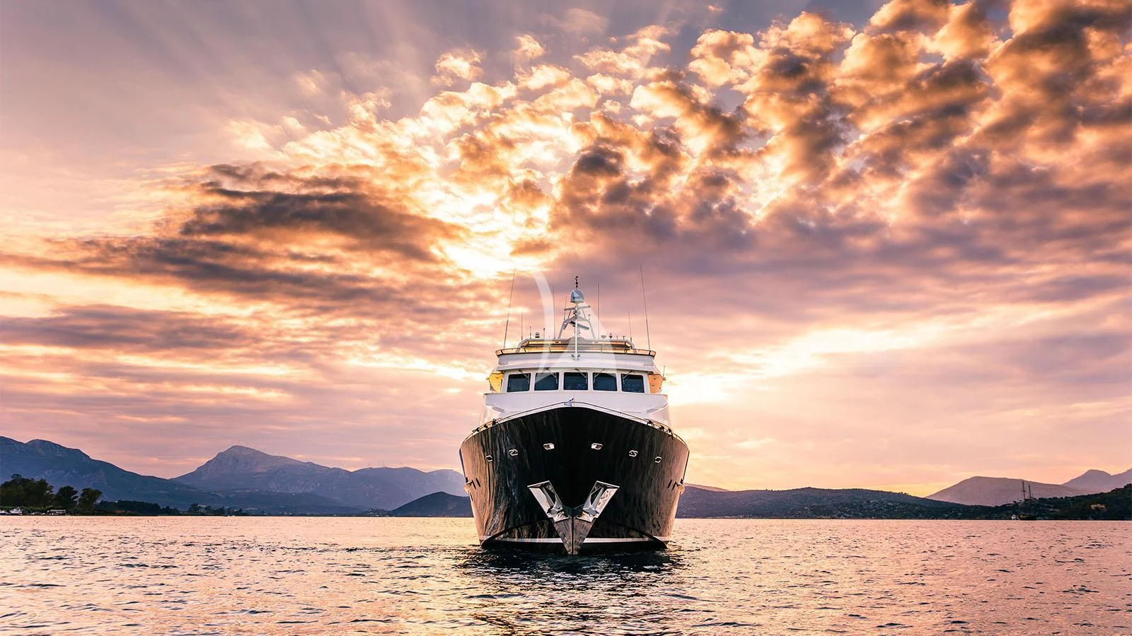 a boat in the water aboard MAGIX Yacht for Sale