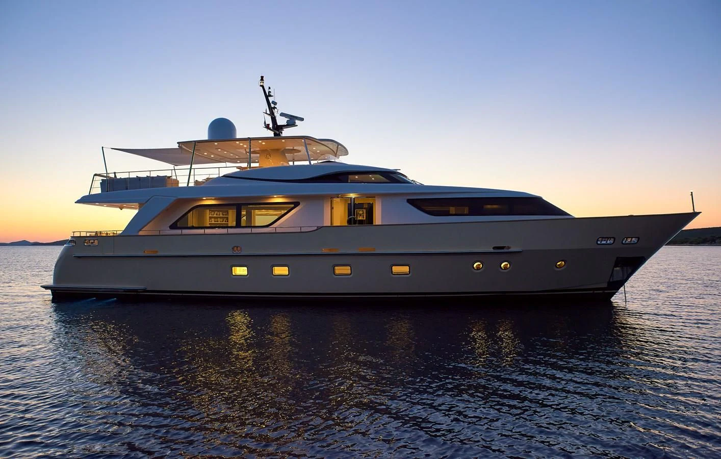 a large ship on the water aboard 2011 SANLORENZO SD92 FLYBRIDGE Yacht for Sale