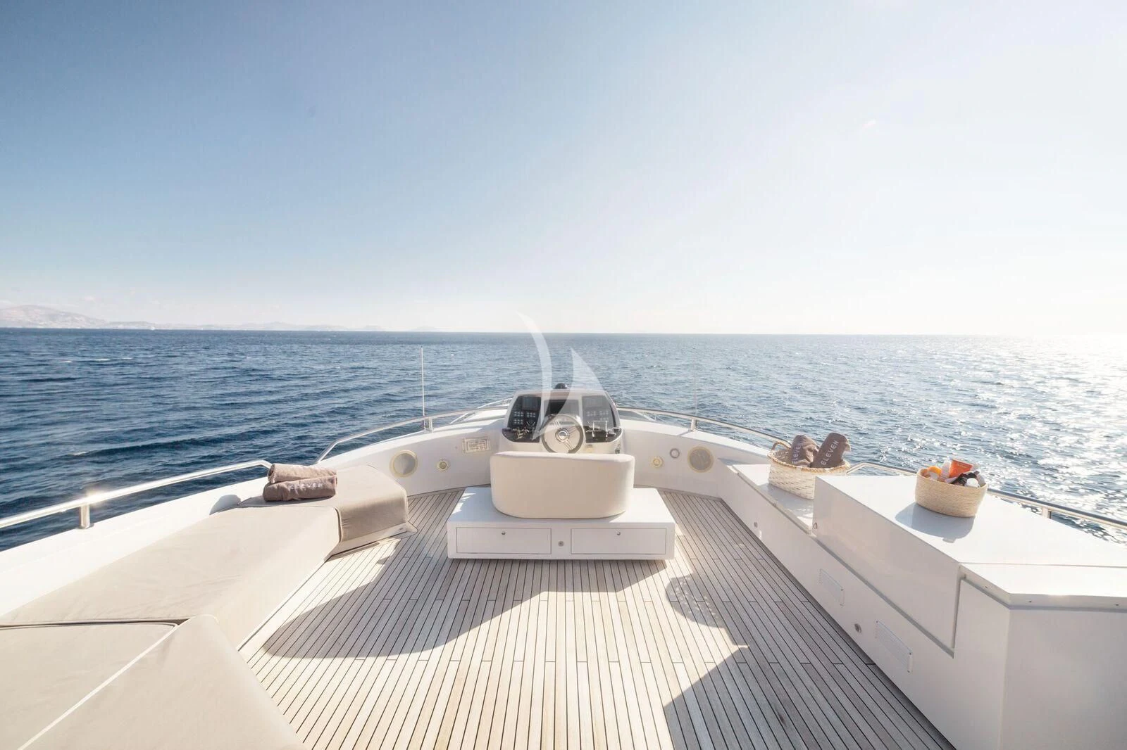 a boat on the water aboard ELEVEN I Yacht for Sale