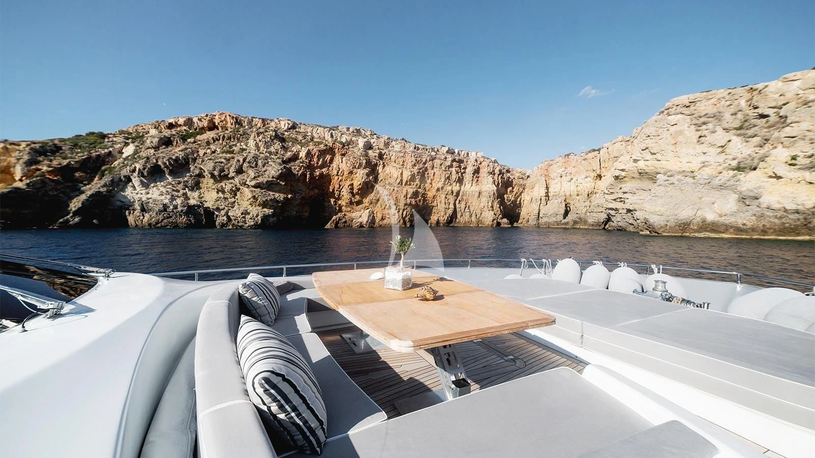 a boat on the water aboard ELEVEN I Yacht for Sale