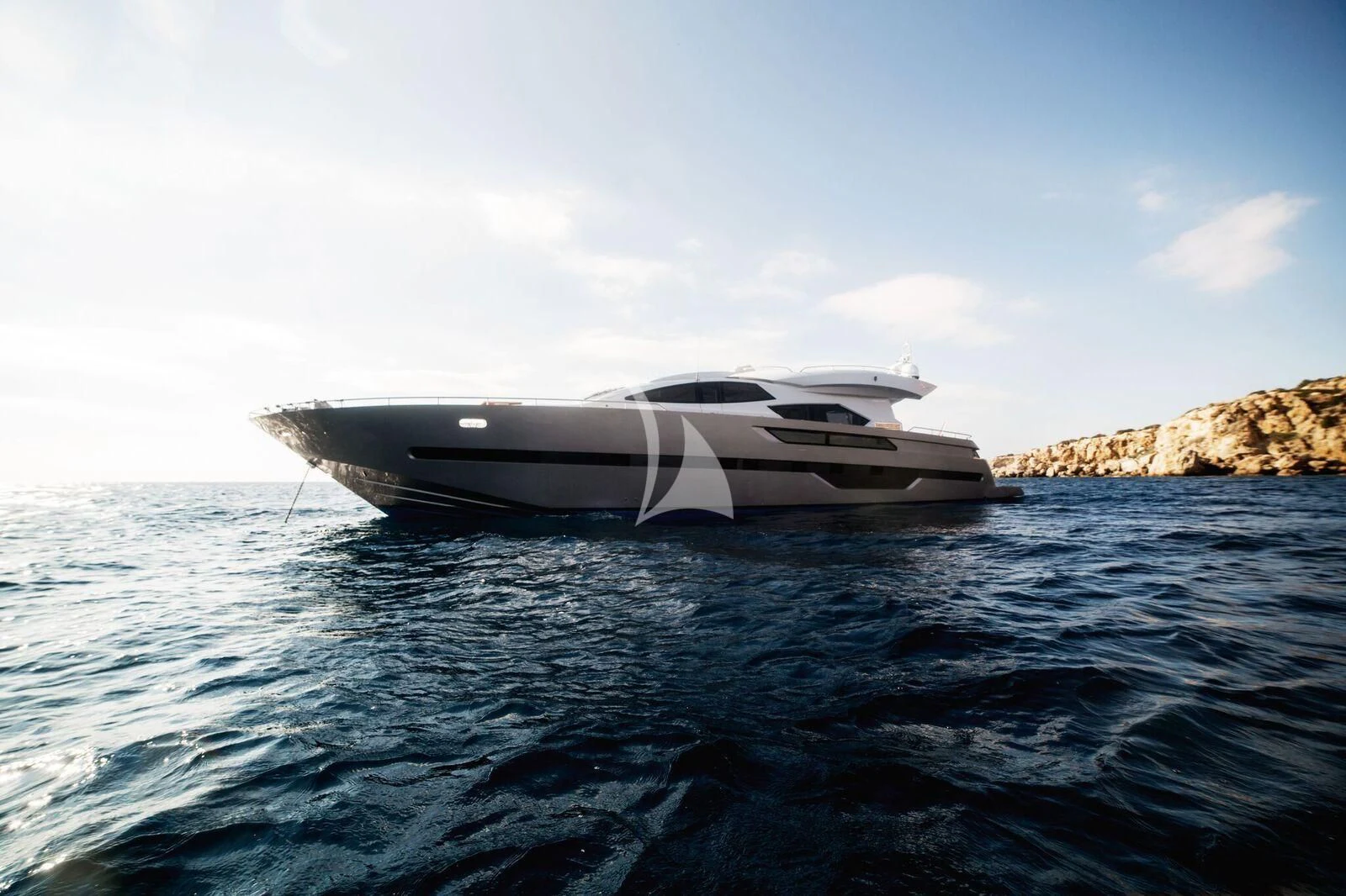 a boat on the water aboard ELEVEN I Yacht for Sale