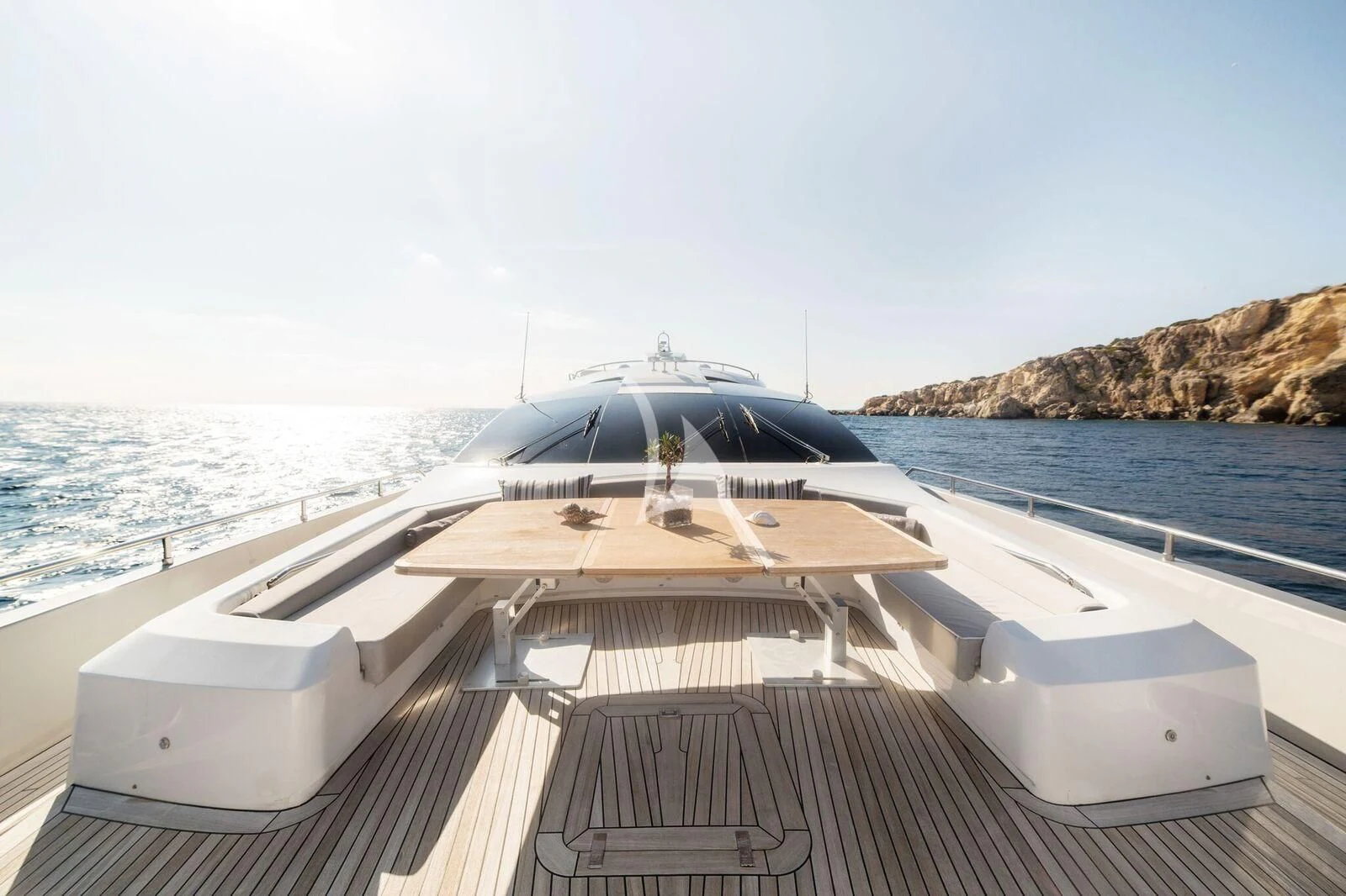 a boat on a body of water aboard ELEVEN I Yacht for Sale