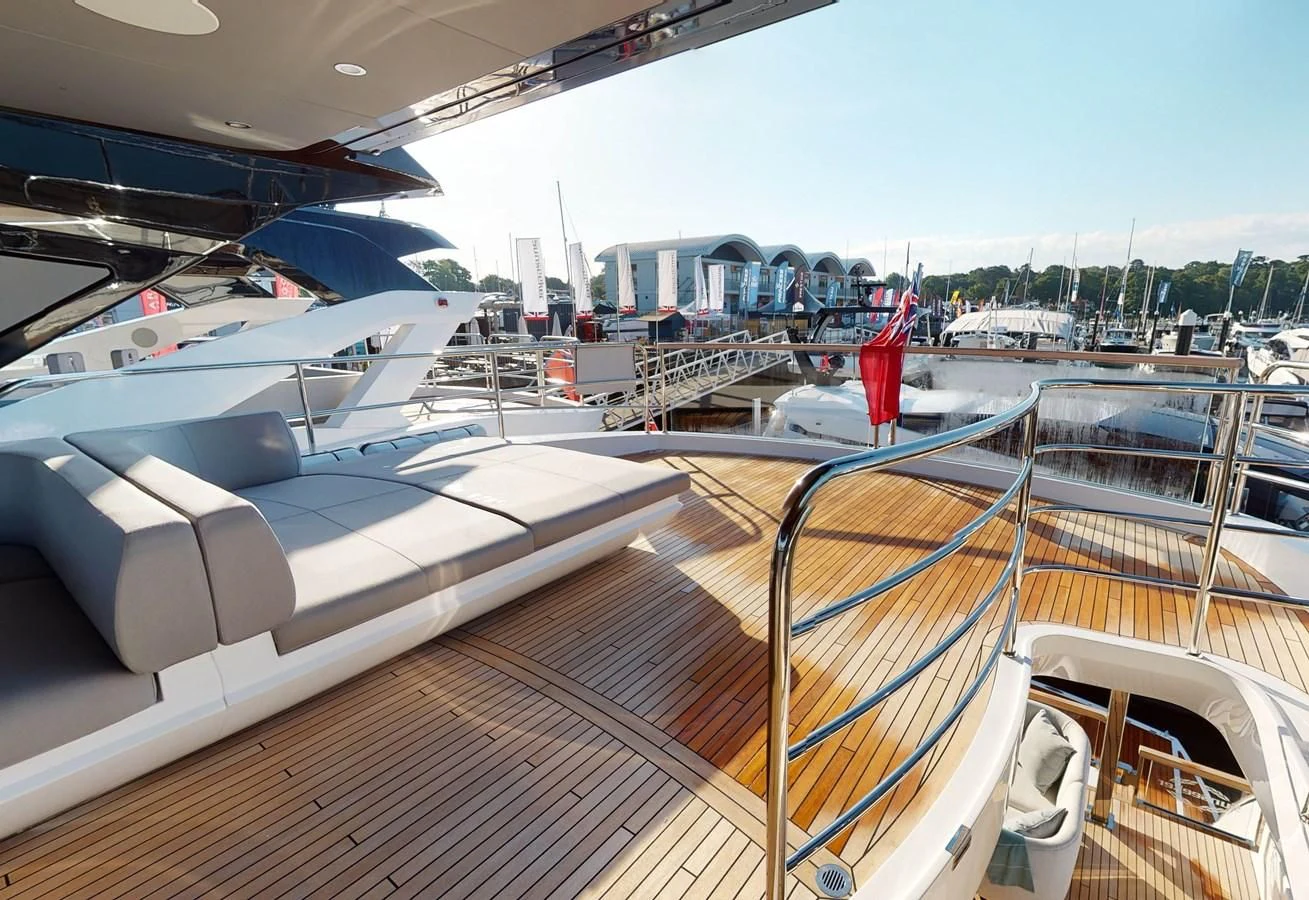 a deck of a boat aboard 88 YACHT Yacht for Sale