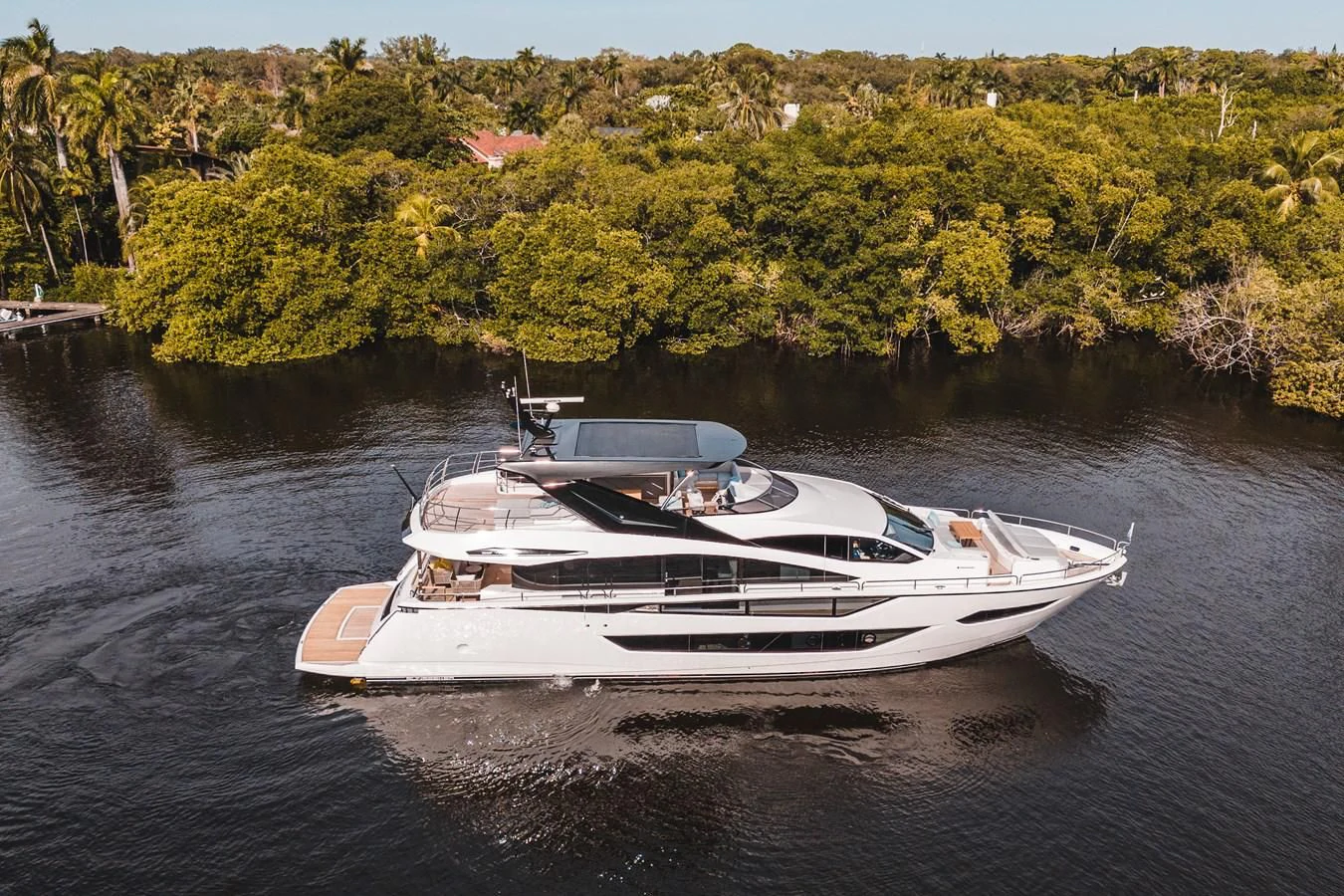 a boat on the water aboard 88 YACHT Yacht for Sale