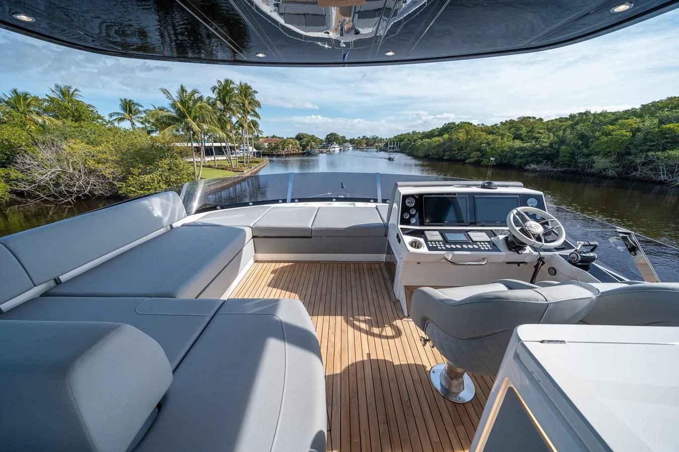 a boat on a deck aboard 88 YACHT Yacht for Sale