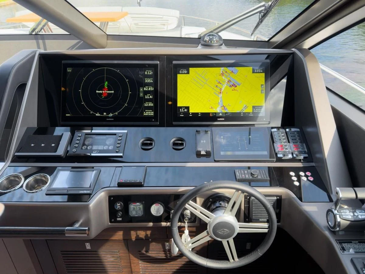 the inside of a car aboard 88 YACHT Yacht for Sale