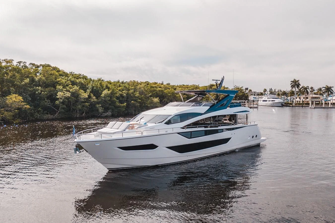 a boat on the water aboard 88 YACHT Yacht for Sale
