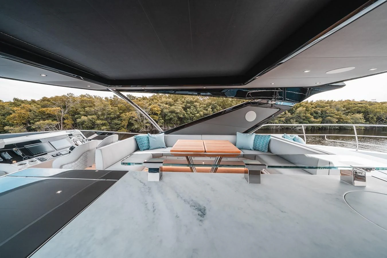 a car with a roof aboard 88 YACHT Yacht for Sale