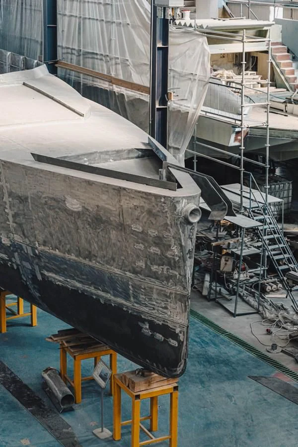 a large grey ship aboard 88 YACHT Yacht for Sale