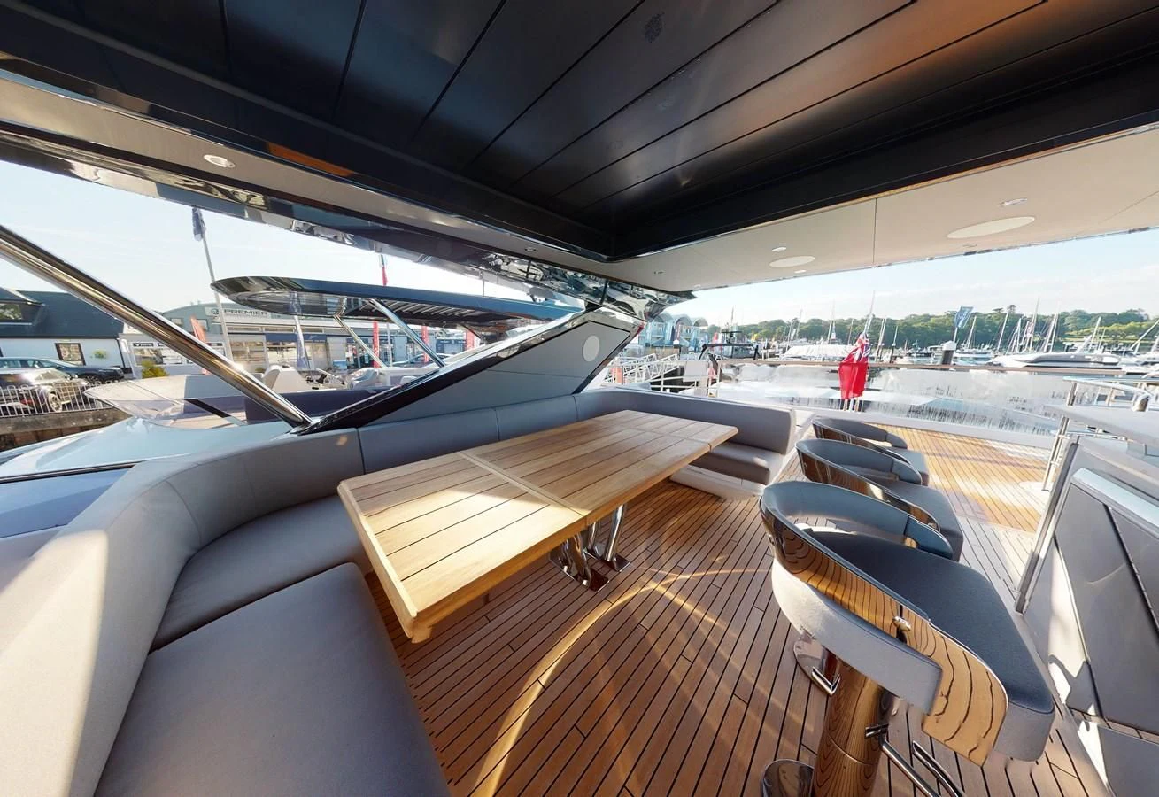 inside of a car aboard 88 YACHT Yacht for Sale