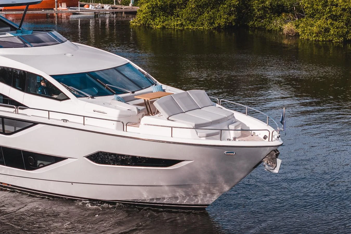 a boat on the water aboard 88 YACHT Yacht for Sale