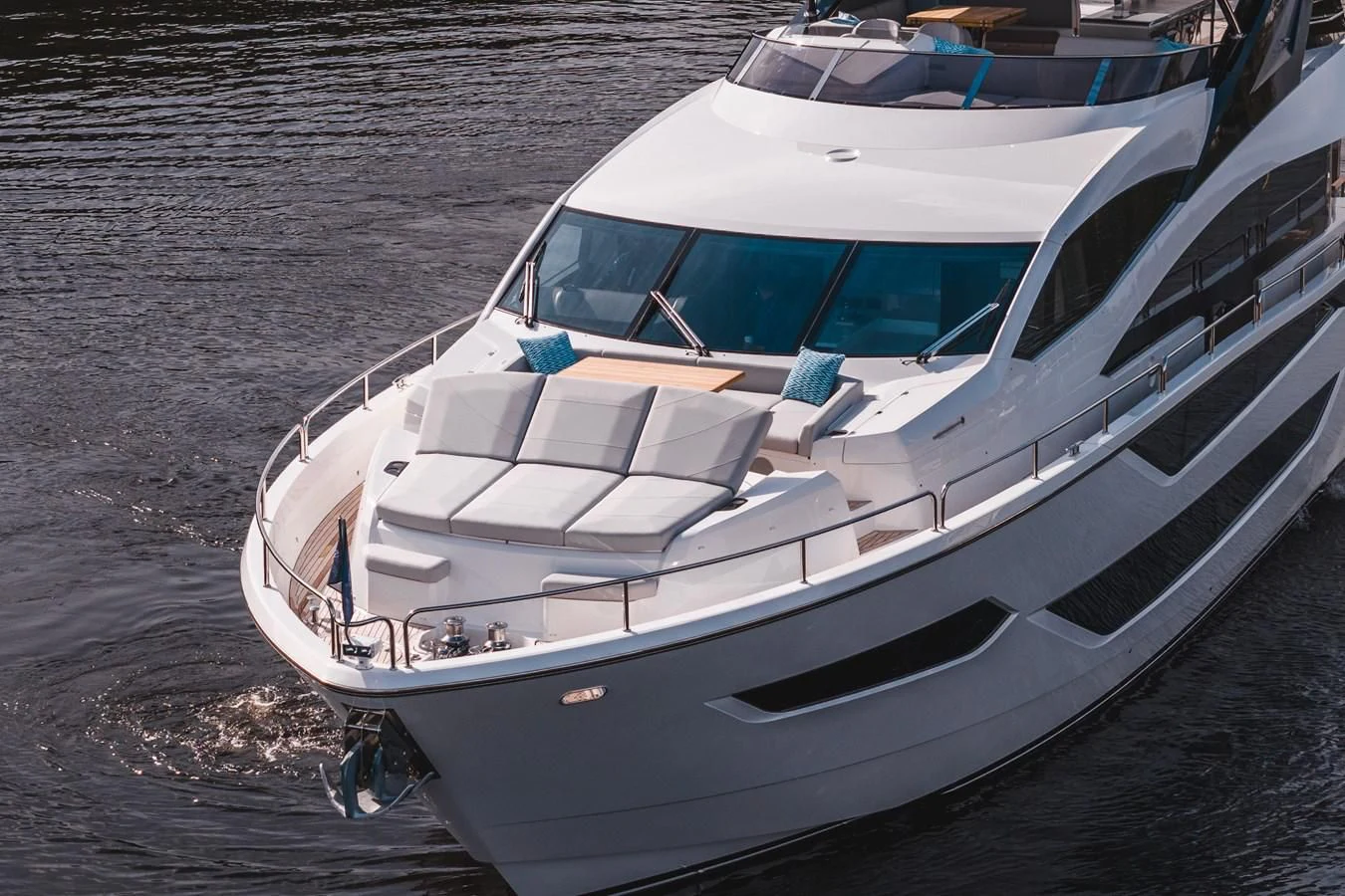 a boat on the water aboard 88 YACHT Yacht for Sale