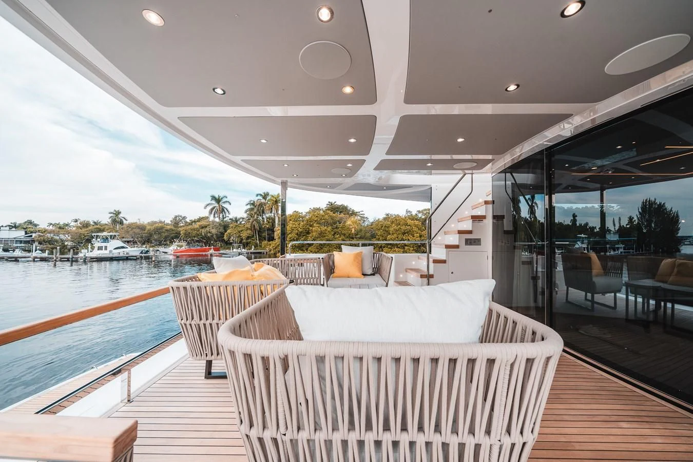 a boat on the water aboard 88 YACHT Yacht for Sale