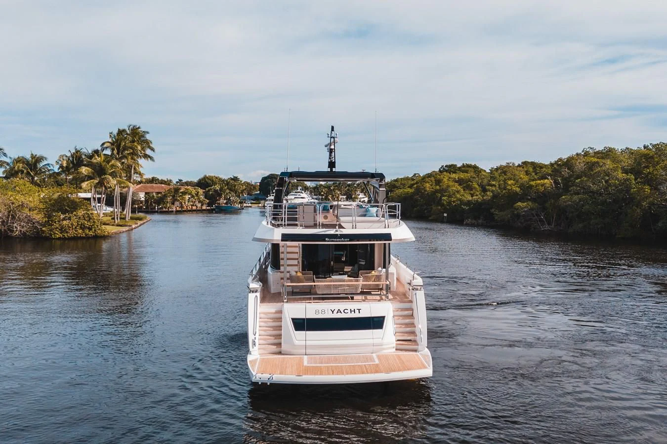 a boat on the water aboard 88 YACHT Yacht for Sale